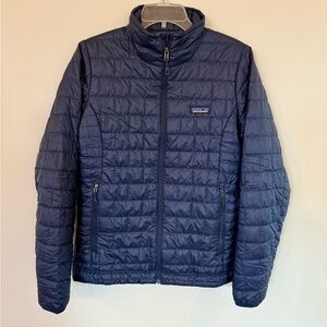Patagonia Navy Quilted Jacket